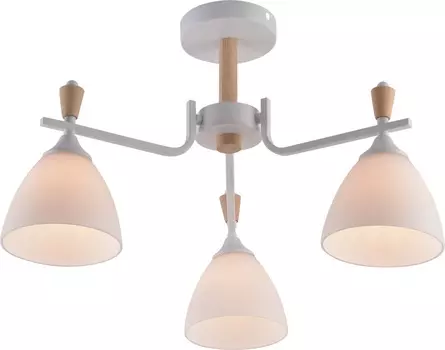 Люстра потолочная Brilliant light XA1622-3, 3*Е27, цвет белый, дерево