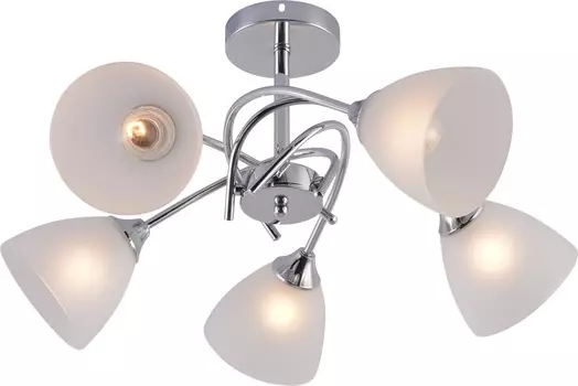 Люстра потолочная Brilliant light XA1629-5, 5*Е27, цвет хром