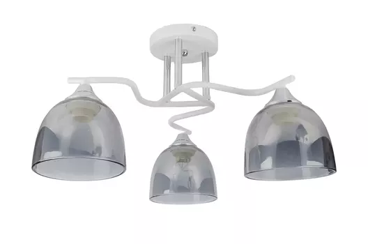 Люстра потолочная Brilliant light XA1632-3, 3*Е27, цвет белый, хром