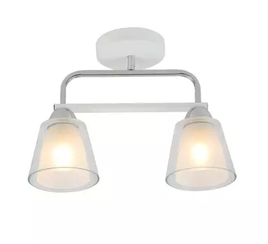 Люстра Schaffner Famosso 9020-2 WH+CR цвет белый