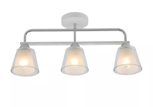 Люстра Schaffner Famosso 9020-3 WH+CR цвет белый