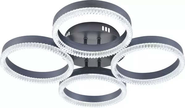 Люстра светодиодная Brilliant light d550x110 цвет серебро,96W