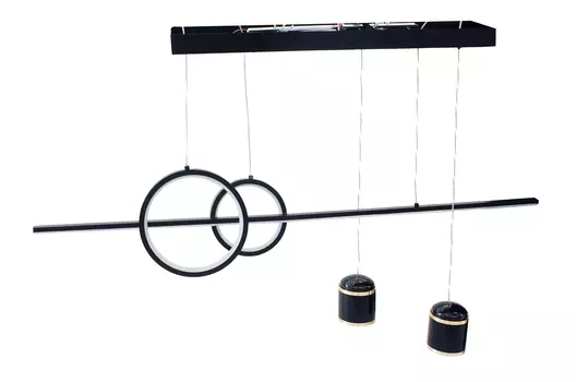 Люстра светодиодная Brilliant light JHA615 L 1000MM,34 w цвет черный