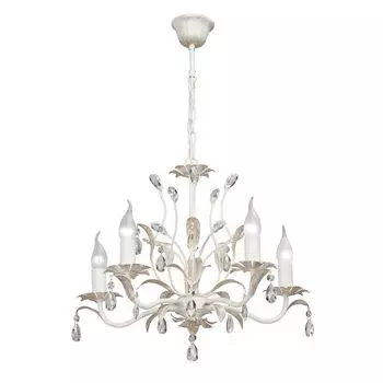 Люстра Vitaluce V1667-0/5, 5xE14 40Вт цвет белый