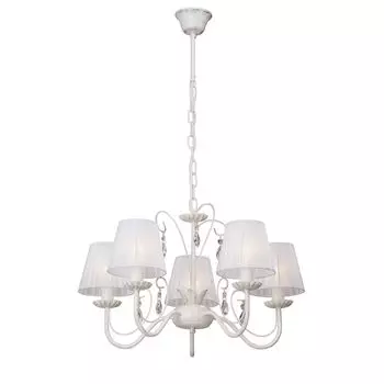 Люстра Vitaluce V3368-0/5, 5xE14 40Вт цвет белый