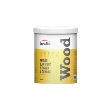 Масло для пола в банях и саунах Kraffa, 0,9л.