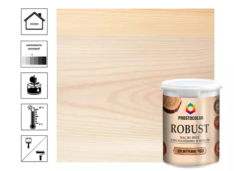 Масло для столешниц и мебели ROBUST (бесцветный) 0,75л