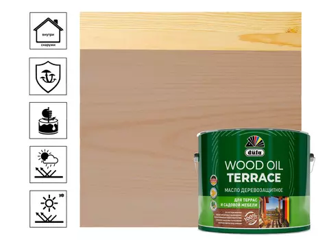 Масло "Dufa" Wood OIL Terraсe дуб 2л