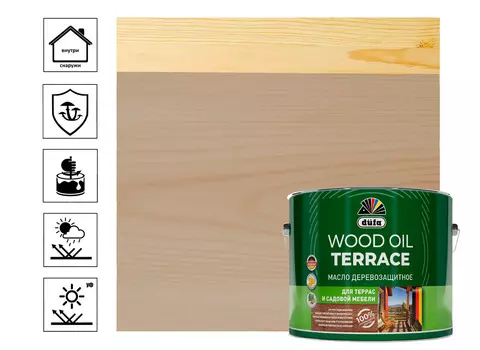 Масло "Dufa" Wood OIL Terraсe орех 2л