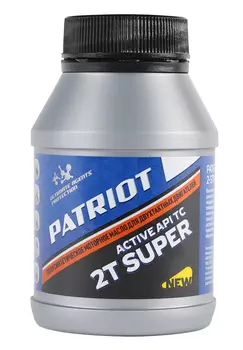 Масло полусинтетическое Patriot Super Active 2T, 100 мл