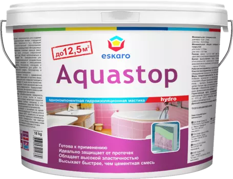 Мастика гидроизоляционная Eskaro Aquastop Hydro 16 кг