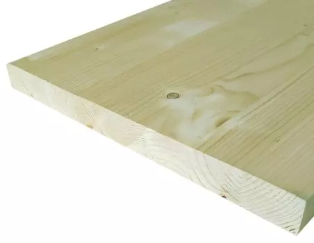 Мебельный щит 2400*200*18 мм, сорт АВ, хвоя