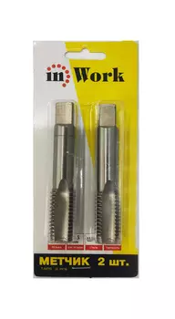 Метчики InWork М20х2,5 мм,2 шт