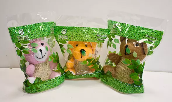 Мочалка из сизаля Банные штучки с хлопком