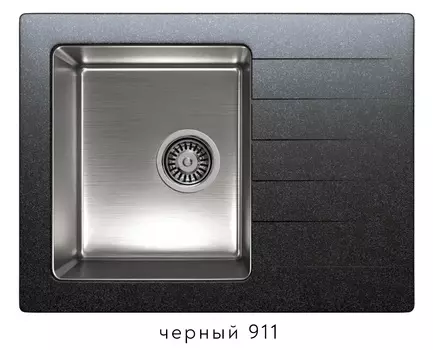 Мойка Tolero Twist TTS-660 Уголь