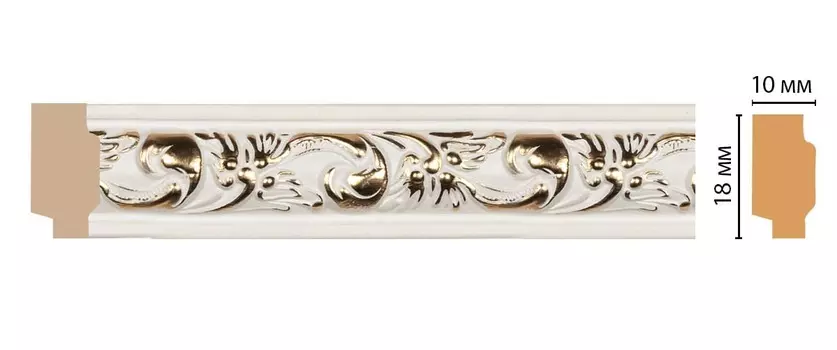 Молдинг Decomaster 158-54 ДМ 18х10х2400 мм
