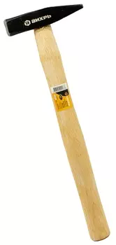 Молоток 200г деревянная ручка Вихрь Арт.73/6/8/1