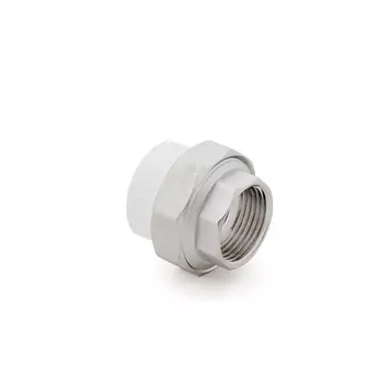 Муфта комбинированная разъемная, внутренняя резьба, 32-1 1/4 PPR