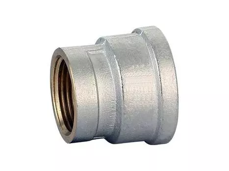 Муфта переходная 1/2 х3/8", внутренняя резьба/внутренняя резьба