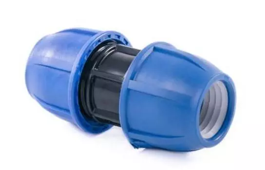 Муфта полиэтиленовая соединительная компрессионная, 50 мм
