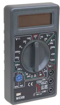 Мультиметр цифровой Иэк Universal M830B