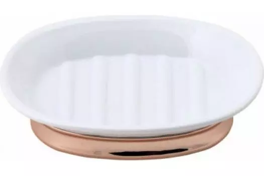 Мыльница CHARM белый, пластик SWP-7022WHT-04