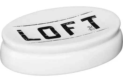 Мыльница настольная, керамика, LOFT