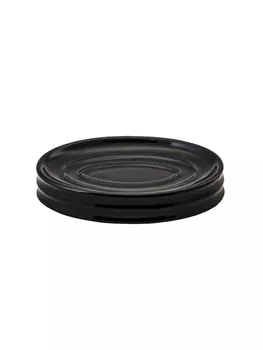 Мыльница овал OIL черный, керамика ATC-1205BK-04