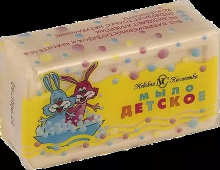 Мыло традиционное 140 гр ДЕТСКОЕ в пл.