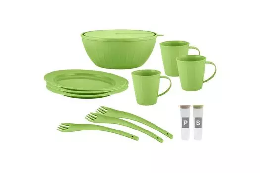 Набор для пикника Sugar&Spice Vanilla на 3 персон (12 предметов) фисташка