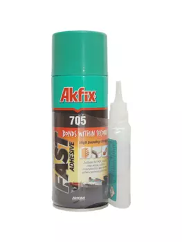 Набор для склеивания Akfix 705 (В50 гр + 200 мл)
