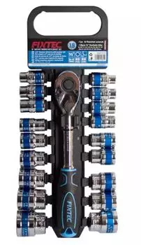 Набор головок Fixtec FHST1319, 1/2",19 предметов