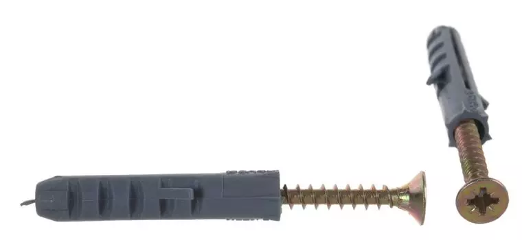 Набор крепления плинтусов, дюбель ус 8х40мм, 70шт