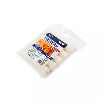 Набор мини-роликов для работ с лаками, 110 мм, 5 шт