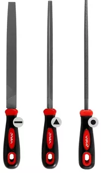 Набор напильников Vira, 3 предмета