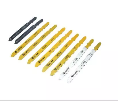 Набор пилок лобзиковых FIT, 10 шт