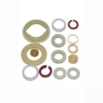 Набор сантехнических прокладок для смесителя "Сантехник" №2 силикон