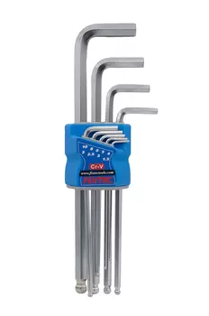 Набор шестигранных ключей Fixtec FHHK1009 удлиненные с шаром, 9 шт