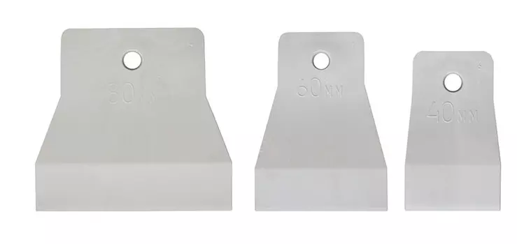 Набор шпателей T4P резиновых 40, 60, 80 мм