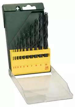 Набор сверел по металлу Bosch Promoline 10 HSS-R, 10 шт