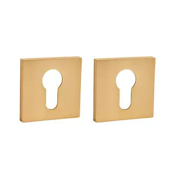 Накладка Ajax под цилиндр ET6.K.JS51 SSG-39 сатинированное золото