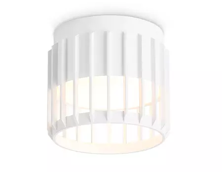 Накладной светильник со сменной лампой TN71151 WH белый GX53 D100*80