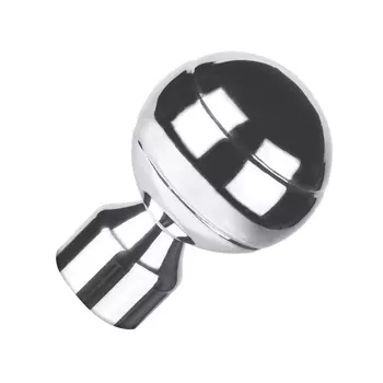 Наконечник D16 Шар рифленый Хром