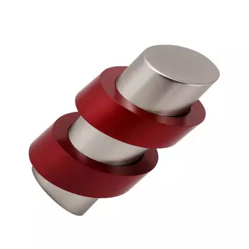 Наконечник D25 Вена Сатин/Красный