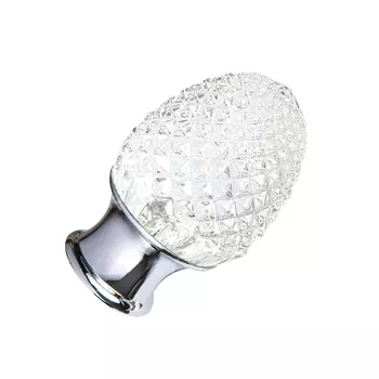 Наконечник D25 Версаль Хром