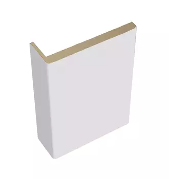 Наличник МДФ, эмаль плоский (телескоп) белый