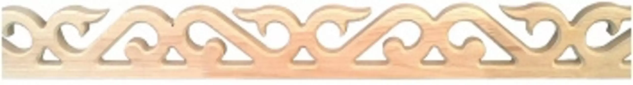 Наличник прорезной №1 80х20х3000 мм, хвоя