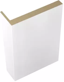 Наличник телескоп Белый Эмалит