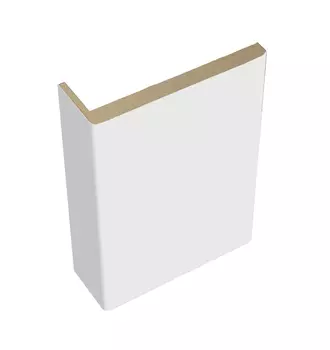 Наличник телескоп Эмалит белый