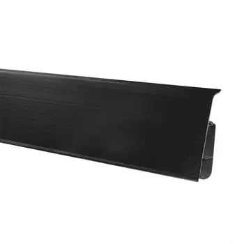 Напольный плинтус Lima 72 Чёрный lux 2,5м